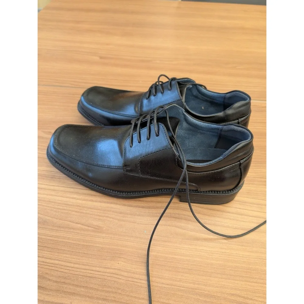 Bruno Marc Mens Oxfords Square Toe Lace Up Dress Shoes Black 9.5 GOLDMAN-01